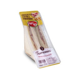 TRAMEZZINO PROSCIUTTO COTTO E FORMAGGIO 130 GR