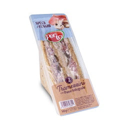 TRAMEZZINO INTEGRALE SPECK E FUNGHI 140 GR