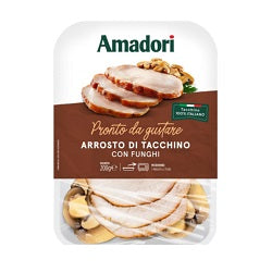 ARROSTO DI TACCHINO CON FUNGHI G.200