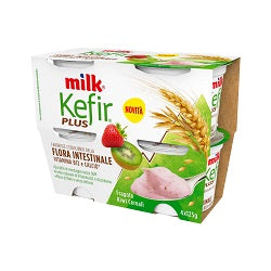 KEFIR PLUS CREMOSO FRAGOLA KIWI CEREALI G.125X4