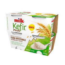 KEFIR PLUS CREMOSO BIANCO CEREALI G.125X4