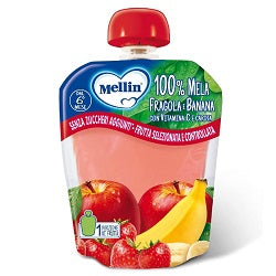 POUCH 100% MELA FRAGOLA BANANA  G.90