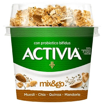 ACTIVIA MIX&GO GRANOLA CIOC FONDENTE G.170