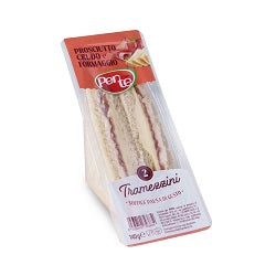 TRAMEZZINO PROSCIUTTO CRUDO E FORMAGGIO 130 GR