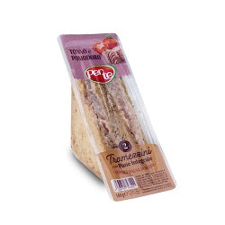 TRAMEZZINO INTEGRALE TONNO E POMODORO 130 GR