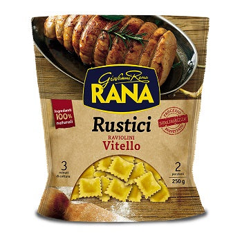 SFOGLIAGREZZA RUSTICI RAVIOLINI G.250