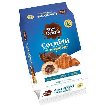 CROISSANT CON CIOCCOLATO 6 PZ 300 GR