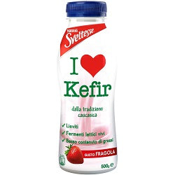 SVELTESSE I LOVE KEFIR FRAGOLA G.500