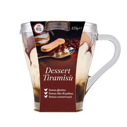 TAZZA TIRAMISU' CON SAVOIARDO G.125 SENZA GLUTINE