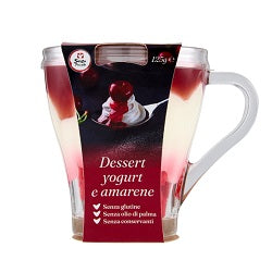TAZZA DESSERT VARIEGATO ALL'AMARENA G.125 SENZA GLUTINE