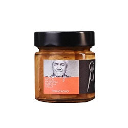 VENTRESCA TONNO ROSSO OLIO DI OLIVA G.220 VASO VETRO