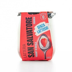 YOGURT DI BUFALA SENZA LATTOSIO FRAGOLA G.110