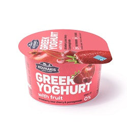 YOGURT GRECO FRAGOLA-AMARENA-MELOGRANO G.150